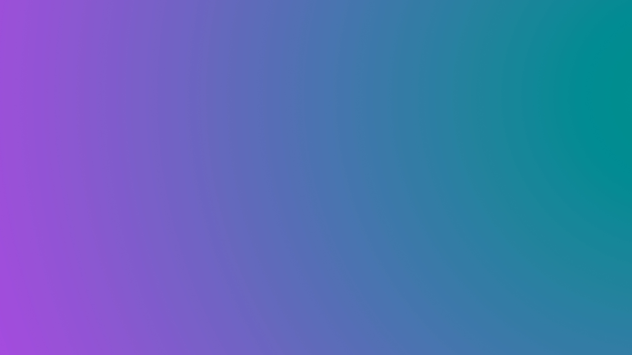 Purple to Teal Gradient